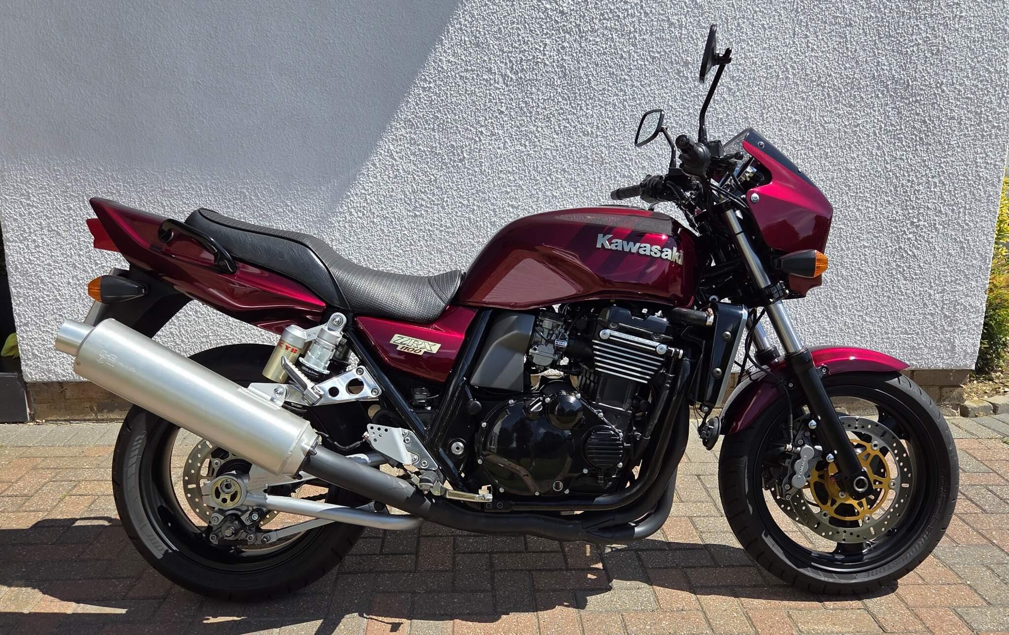 □カワサキ □KAWASAKI □ZRX1100 □zrx1100 □純正リアショック